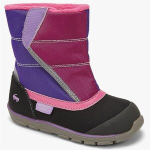 NEW See Kai Run Baker Waterproof Winter Boots (Toddler Girls') Size 8